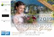 ag: 11.00 & 14.00 Uhr U 05. & 06. JANUAR 2019örse.at/images/Broschuere_DinA6_web.pdf · SCHLOSS GOLDEGGHochzeitsmesse Am 05. und 06. Jänner 2019 steht das wunderbare Schloss Goldegg