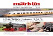 IMA/Märklintage 2015 - maerklin.de · treffen sich auf dem Bahn- und Modellbahnfest der Spitzenklasse vom 18. bis 20. September 2015 in Göppingen. Es ist die ausgewogene Mischung