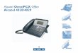 Alcatel OmniPCX Office Alcatel 4028/4029 - uni-giessen.de · Entdecken Sie Ihr Telefon 6 Alcatel 4028 Telefonhörer Buchse zum Anschluss eines Kopfhörers, einer Freisprecheinrichtung
