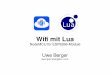 Wifi mit Lua - CLT2018 · Wifi mit Lua NodeMCU für ESP8266-Module Uwe Berger bergeruw@gmx.net