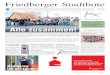 Friedberger Stadtbote #370 2017 · nen gibt es einen Oxi, das Plüschtier des Wittelsbacher Land Vereins, und einen Korb mit regionalem Gemüse. Einsendeschluss ist der 30. Juni