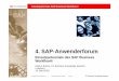 SAP Workflow-Einsatzpotenziale, FH NON - leuphana.de · a Der Einsatz des SAP BWF bietet sich eher nicht an für • Prozesse, die organisatorisch so stark vereinfacht werden können,