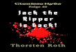 Jack the Ripper is back! - bc-avenwedde.de · JACK THE RIPPER IS BACK! Zwar hatte ich den Mord an der armen Mary Kelly nicht verhindern können, doch immerhin war es mir gelungen,