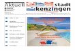 Aktuell kenzingen · halts ein Praktikum in den Raän Kenzingen und Herbolzheim im EDV-Bereich absolviert. In der Freizeit standen unter anderem der Besuch des Kenzinger Klettergartens