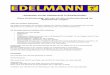 „Ausbeulen mit der Klebetechnik 10 Arbeitsschritte“ Diese ...edelmann-germany.de/Ausbeulen.pdf · Beachten Sie bitte folgende speziellen Informationen zu den unterschiedlichen