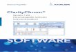 V1670-9 ClarityChrom Benutzerhandbuch DE .3 Inhaltsverzeichnis KNAUER ClarityChrom, Softwarehandbuch,
