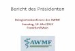 Delegiertenkonferenz der AWMF Samstag, 18. Mai 2019 ... · umfassendes Konzept für digitales Wissensmanagement: „Digital and Trustworthy Evidence Ecosystem“ Medizinisches Wissensmanagement