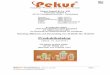 Produktkatalog - pekur-online.de · Ein neues Hautpflege-Konzept - das aus der persönlichen Not heraus entstanden ist Das Unternehmen Pekur vertreibt seit über 15 Jahren ein wachsendes
