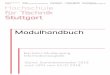 Modulhandbuch - hft-stuttgart.de · Hochschule für Technik Stuttgart Fakultät Vermessung, Informatik und Mathematik Schellingstrasse 24 D-70174 Stuttgart T +49 (0)711 8926 2606