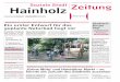 Soziale Stadt Zeitung Hainholz - HANNOVER.DE · Hainholz Zeitung Soziale Stadt Modernisierungen Sanierungsgebiete bieten Hausbesit-zern die Möglichkeit vermietete Wohnungen mit finanzieller
