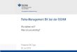 Reha-Management BK bei der BGHM - dguv.de · 2 Definition und Ziele des Reha-Managements BK Ziel von RM BK ist es, in komplexen Fällen von Berufskrankheiten durch Koordination und