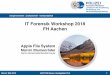 IT Forensik Workshop 2018 FH Aachen fileIT Forensik Workshop 2018 ... Kein Journal. LAFP BZ Neuss, Sachgebiet 23.2 bürgerorientiert · professionell · rechtsstaatlich 4 APFS Layout