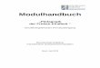 Modulhandbuch - Hochschule Koblenz · Modulhandbuch Pädagogik der frühen Kindheit (B.A.) Hochschule Koblenz 3 Verteilung Studienbereiche, Module, Lehrveranstaltungen