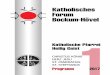 Ka tholisches Forum Bockum-Hövelheiliggeisthamm.de/wp-content/uploads/2013/01/Forum-1-2017.pdf · Nähe des Hotels liegt Kursi, das an die Heilung des Besessenen von Gerasa erinnert