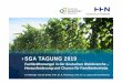 SGA TAGUNG 2019 - sse-sga.ch · SGA TAGUNG 2019 Fachkräftemangel in der deutschen Weinbranche – Herausforderung und Chance für Familienbetriebe A. Heitlinger von der Emde, Prof