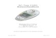 RC-Test COPD Benutzerhandbuch - cegla.de · Autoklav. möglich? Empfohlene Disinfektionsmittel SafeTway Mundstück oder BVF Pappe / ABS Einweg – Einmalige Verwendung Nein Einweg