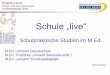 Schule „live“ - ph-heidelberg.de · Rehm/Vrban Sek-I: Integriertes Semesterpraktikum ISP-Info 1 (Infos werden bei Anmeldung vorausgesetzt, siehe ggf. auch Info-Folien Homepage)