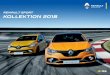 renault sport KOLLEKTION 2018 - cdn.renault.com · mit Ihnen teilen – mit unseren Fans, deren Herz für Renault schlägt. Daher haben wir für Sie eine exklusive Kollektion in