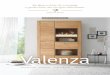 Decker Massivholzmöbel Wohnen Speisen Valenza · 1 Durchdacht und funktionell bis ins kleinste Detail. Kabel bleiben unsichtbar im Hinter-grund und sind jederzeit bequem erreichbar