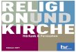 Nachschlagen und Nachhören im Internet - download.hr.de · die Frage, ob der Islam, mittlerweile zweitwichtigste Religion im Land, mit den Werten der Republik vereinbar ist. Und