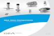 GEA Flow Components - reitze.com · Hygienische Ventiltechnik Ein komplettes Programm an Hygieneventilen für einfache und anspruchsvolle Aufgaben ermöglicht Herstellern höchste