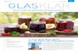 Das Journal vom Aktionsforum Glasverpackung - glasaktuell.de · MÄRZ 2017 Das Journal vom Aktionsforum Glasverpackung AUSGABE 01 Aktuell „Produktinnovation in Glas“ startet in
