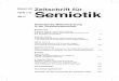 Band 33 Zeitschrift für Semiotik - srzp.de · Dieser Artikel konzentriert sich darauf zu zeigen, wie die instituti- onskritischen Motive der Sozialen Psychiatrie und die darauf bezogenen