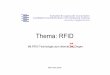Mit RFID-Technologie zum Internet der Dinge - [] zum ... ubicomp/projekte/master05-06/...  RFID-Technik