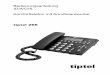 Bedienungsanleitung (D/A/CH) Komforttelefon mit ... · Übersicht 8 Übersicht Leistungsübersicht Telefon • Freisprechen (halbduplex) • CLIP-Rufnummernanzeige (FSK und DTMF)