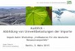 Ausblick - Abbildung von Umweltbelastungen der Importe · 02.03.2015 Umweltbelastungen der Importe ifeu - Institut für Energie- und Umweltforschung Heidelberg Umweltprofil Kupfer
