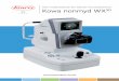 Non-mydriatische 3D-Stereo-Funduskamera Kowa nonmyd WX3D · nonmyd WX3D ist die einzige Funduskamera, bei der neben der klassischen Fundus-aufnahme auch reproduzierbare Stereo 3D-Aufnahmen