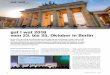 gat | wat 2018 vom 23. bis 25. Oktober in Berlin · eergie asser-raxis 8/201 11 Zum anderen stellen auch technische Transformationen wie die Digiialisie-rung und – damit eng verbunden