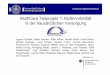 MultiCare Teilprojekt 1: Multimorbidität in der ... · Institut für Allgemeinmedizin Variable Morbidität Chart Review •ICD-10-Codes des Hausarztes Hausarztinterview •Liste