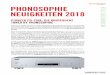PHONOSOPHIE NEUIGKEITEN 2018 · Seine Ausstattung wird durch eine Transient Voltage Suppressor (TVS)-Diodenschaltungergänzt. Während konventionelle Isolatoren nur Spannungsspitzen