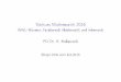 Vorkurs Mathematik 2016 - reh.math.uni-duesseldorf.dereh.math.uni-duesseldorf.de/~khalupczok/MSLehre/vorkurs2016/VK0.pdf · Grenzen der Axiomatik Abbildung:Portrait von Kurt Gödel,