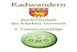 Radwandern durch Ortsteile des Marktes Werneck · Tourenvorschlag 1 durch alle Ortsteile km 0,0 Start am Rathaus in Werneck Fahrt über Balthasar-Neumann-, Birken-, Ahorn- und Eichenstraße