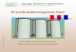 Kaskadenspeicher - Exergy Systems Innovation Kaskadenspeicher.pdf · e Speicherkaskaden intelligent verschalten Bei Anwendungen mit Einsatz der regenerativen Energien werden die Speichertechnologien
