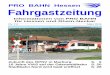Informationen von PRO BAHN für Hessen und Rhein-Neckar · 4 Fahrgastzeitung Nr. 111, März 2016 Nordhessen Das derzeit größte Bahntunnel-Bauprojekt in Hessen ist der 937 Meter