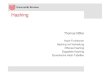 Hash-Funktionen Hashing mit Verkettung Offenes Hashing ...roefer/pi2-04/06.pdf · Universität Bremen Hashing Thomas Röfer Hash-Funktionen Hashing mit Verkettung Offenes Hashing