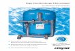 Ospa-Hochleistungs-Filteranlagen · Ospa-Hochleistungs-Filteranlagen Entscheidende Vorteile beim Filtrieren und Spülen durch die spezielle innere Wasserführung Niedrigste Werte