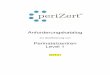 2018-01 pZ AFK Level 1 - Home - periZert GmbH · Anforderungskatalog zur Zertifizierung von Perinatalzentren Level 1 ® - • • • • • • •. . • Der 