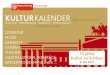 KULTURKALENDER - braunschweig.de · kulturkalender april bis juli 2017 literatur musik kabarett dokfilm theater ausstellungen, vortrÄge kinderprogramm & mehr ... 10 jahre kultur