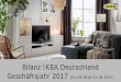 Bilanz IKEA Deutschland Geschäftsjahr 2017 · Die IKEA Kreditkarte ist durch die einfache Beantragung, die flexiblen Zahlungsmöglichkeiten und die Kontaktlos-Funktion der perfekte