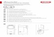 Funk-Türschlossantrieb CFA3000 PDF Dateien... · 2 1. Der HomeTec Pro Funk-Türschlossantrieb ist ein Nachrüstsystem zum motorbetrie-benen Ver- und Entriegeln von nach innen öffnendenTüren