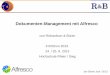 Dokumenten-Management mit Alfrescocirca-support.eu/docs/dms-alfresco-froscon-2013.pdfDokumenten-Management mit Alfresco von Richardson & Büren FrOSCon 2013 24. / 25. 8. 2013 Hochschule