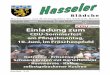 Nachrichten- und Mitteilungsblatt des Stadtteils Hassel ... fileHasseler Blädche - Nr. 430 3 Hassel hat neuen Ortsrat gewählt Partei Wahlbezirk 30 Wahlbezirk 31 Wahlbezirk 32 Insgesamt