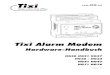 Tixi Alarm Modem · TAM-HG-DE Tixi Alarm Modem Hardware-Handbuch HG20 HG21 HG27 HG30 - HG34 HG41 HG47 HG71 HG76 Version 1.2.3 ©