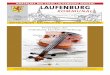 Preisträger der Volksbank Hochrhein-Stiftung musizieren · Freitag, den 23. November 2012 Jahrgang 40 - Nr. 47 Herausgeber: Bürgermeisteramt Laufenburg (Baden), Verlag und Druck: