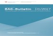 BAG Bulletin 10/17 d · BAG-Bulletin 10 vom 6. März 2017 BAG-Bulletin 10 vom 6. März 2017 Meldungen Infektionskrankheiten 4 Sentinella Statistik 6 Nutzen von Klinischen Audits in