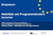 Erasmus+ Mobilität mit Programmländern Incomer · Erasmus+ Mobilität in und aus Programmländer (Studium) Projekt 2016 2 Herkunftsland 2016 FR Frankreich 3.451 1. IT Italien 3.221